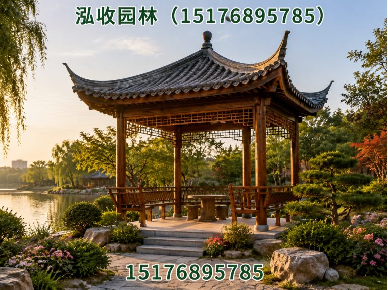 内江京津冀防腐木工程展示图